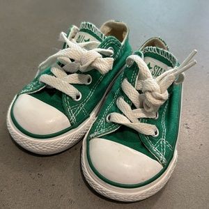 Converse size 5 green